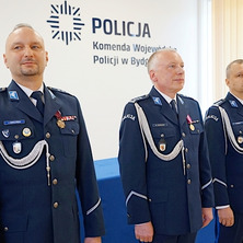 Zmiany w kierownictwie kujawsko-pomorskiej policji. Uroczysta zbiórka