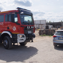 Pożar przy ul. Sądowej. W akcji jeden zastęp