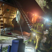 Pożar sadzy w przewodzie kominowym. Interweniowali strażacy